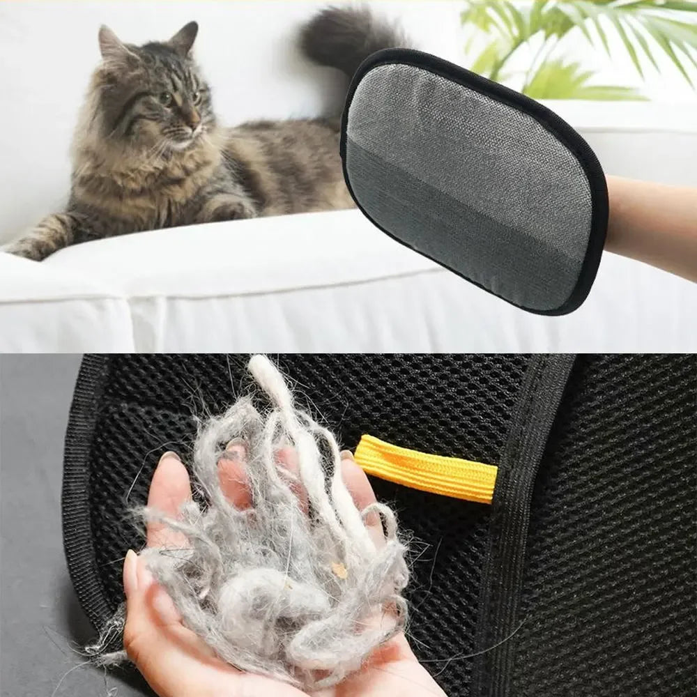 Groom  Clean Pet Hair Gloves™
